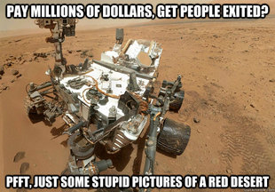 Scumbag Mars Rover