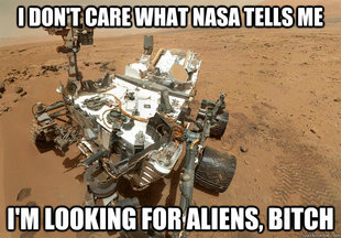 Scumbag Mars Rover