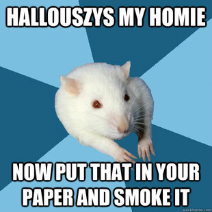 Psychology Major Rat