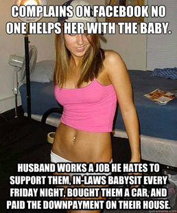 Scumbag girl