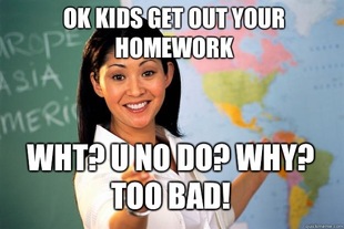 Unhelpful High School Teacher