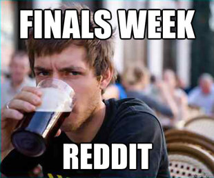 Lazy College Senior
