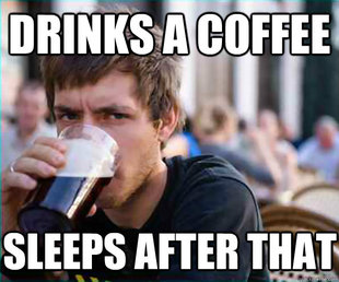 Lazy College Senior