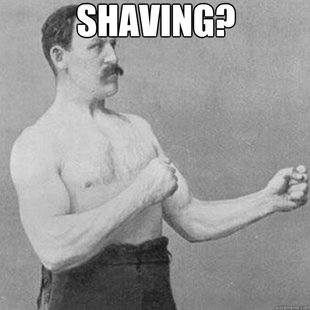 overly manly man