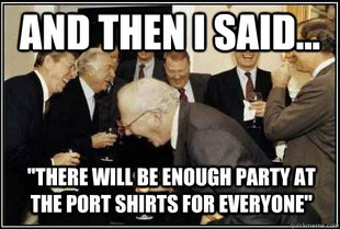 And then they said