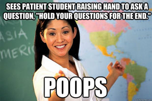 Unhelpful High School Teacher