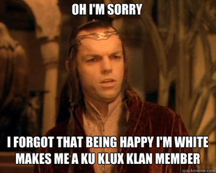 Astounded Elrond