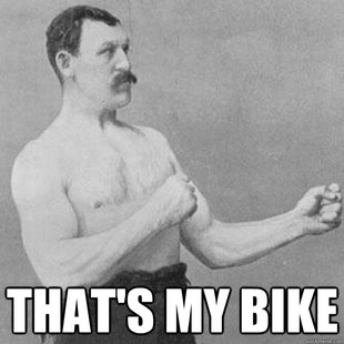 overly manly man