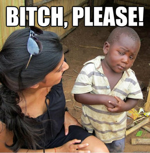 Skeptical Third World Kid