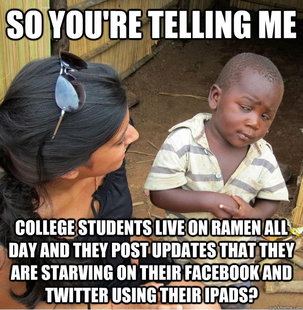 Skeptical Third World Kid