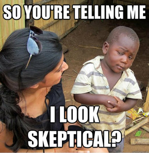 Skeptical Third World Kid