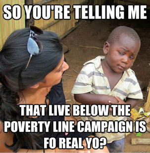 Skeptical Third World Kid