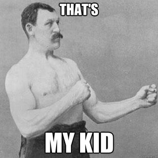 overly manly man
