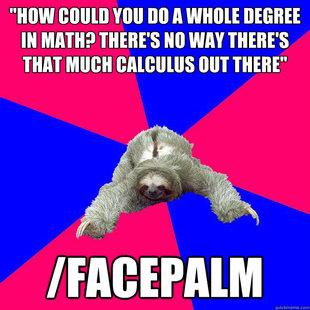 Math Major Sloth