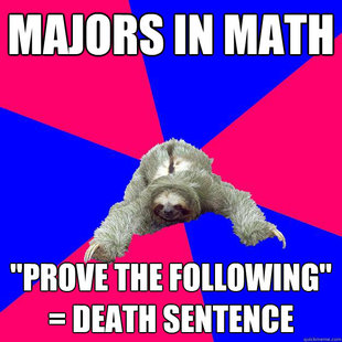 Math Major Sloth