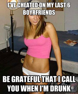 Scumbag girl