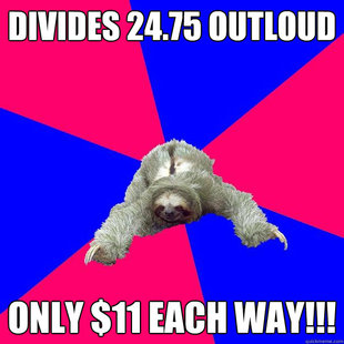 Math Major Sloth