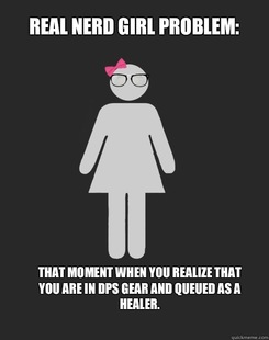 Real Nerd Girl Problem