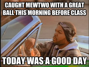 today was a good day