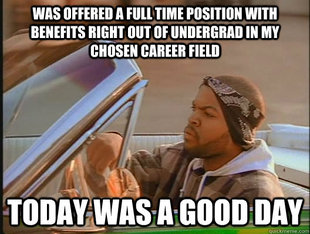today was a good day