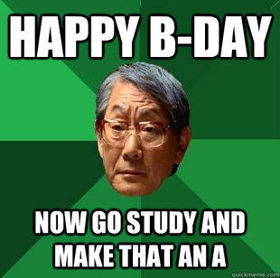 High Expectations Asian Father