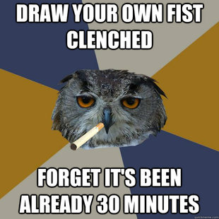 Art Student Owl
