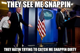 Inappropriate Timing Bill Clinton