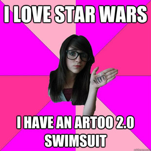 Idiot Nerd Girl