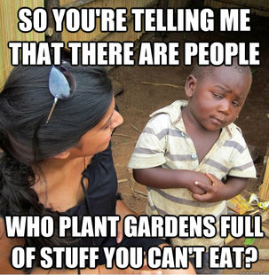 Skeptical Third World Kid
