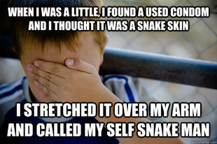 Confession kid