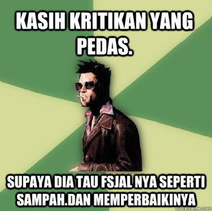 Helpful Tyler Durden