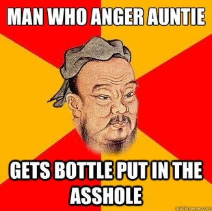 Confucius says