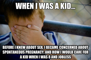 Confession kid