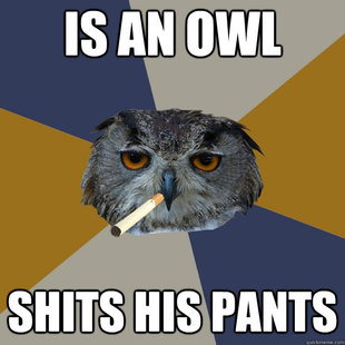 Art Student Owl
