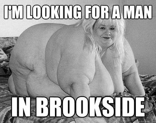 Fat woman
