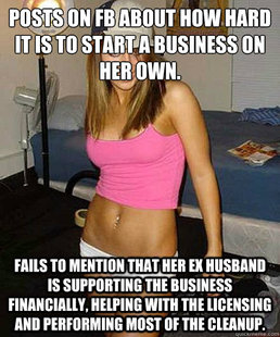 Scumbag girl