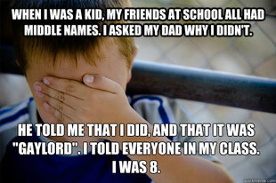 Confession kid