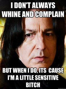Sensitive Snape