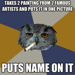Art Student Owl