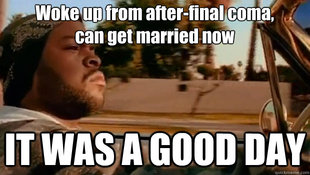 It was a good day