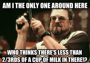 Am I the only one