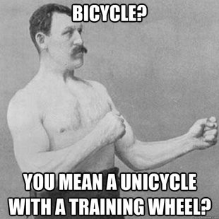 overly manly man