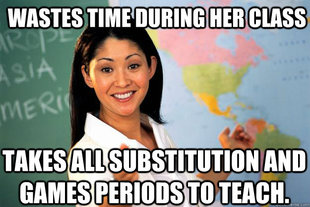 Unhelpful High School Teacher