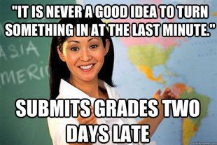 Unhelpful High School Teacher