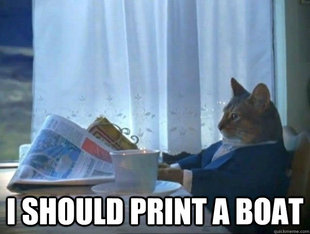 morning realization newspaper cat meme