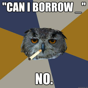 Art Student Owl