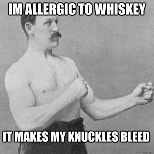 overly manly man