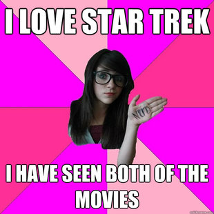 Idiot Nerd Girl