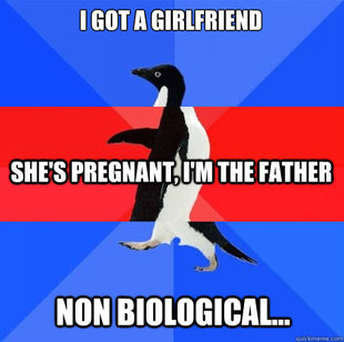 Socially Awkward Awesome Awkward Penguin