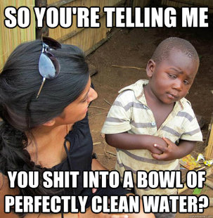 Skeptical Third World Child
